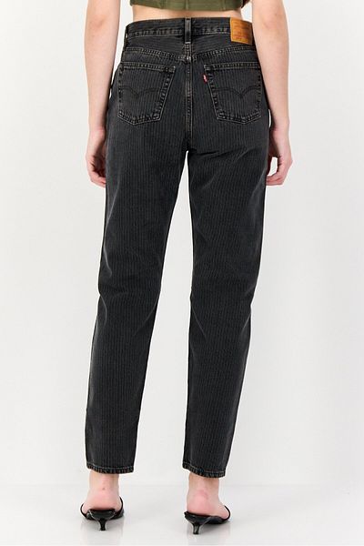 Levi's Women Regular Fit Solid Non-stretchable Denim, Charcoal