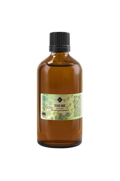 FARMANAT Organic Thyme Essential Oil, Ecocert / Cosmos - 90 gr