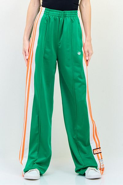 adidas Women Sportswear Fit Wide Leg Outdoor Sweatpants, Green