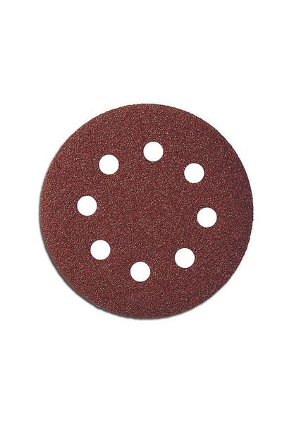 PROLINE Abrasive Paper Disc With Holes 125Mm - Gr.40, 5/Set