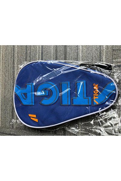 Choice one blue STIGA Black Or Blue Table Tennis Case High Quality Ping Pong Racket Bag Cover With Zipper