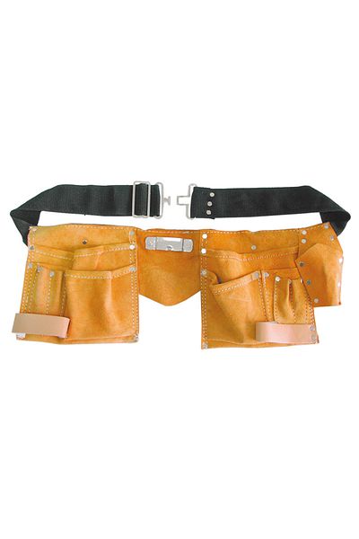MEGA Leather Belt With 10 Pockets
