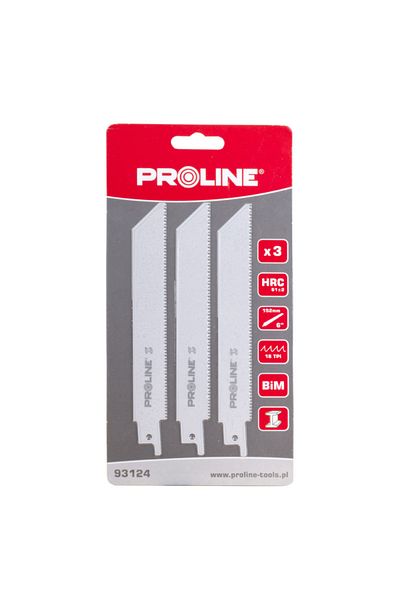 PROLINE Electric Horizontal Saw Blades - Metal, 3/Set