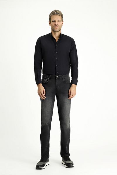 Kiğılı Techno-Line Long Sleeve Slim Fit Slim Fit Lycra Shirt