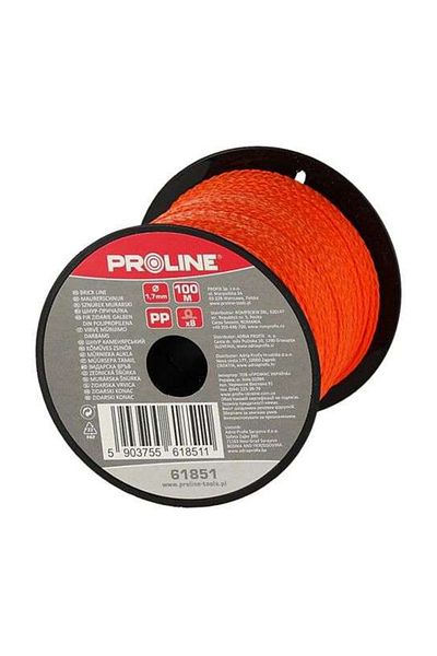 PROLINE Polypropylene Masonry Wire / Orange - 1.7Mm / 50M