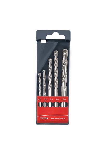 PROLINE Set of cylindrical concrete drill bits 4-10Mm - 5P.