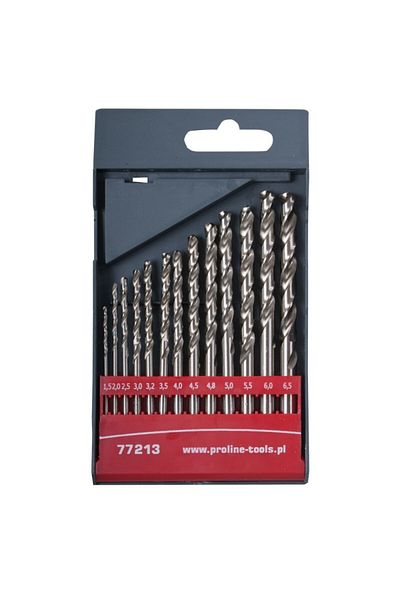 PROLINE Hss 135° Metal Drill Bit Set In Case 1.5-6.5Mm - 13P.
