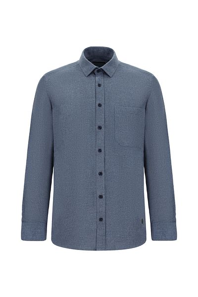 Abdullah Kiğılı Long Sleeve Regular Fit Sports Cotton Shirt