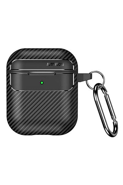 ATRAX Carbon Enviro Airpods 1/2 Earphone Case Black