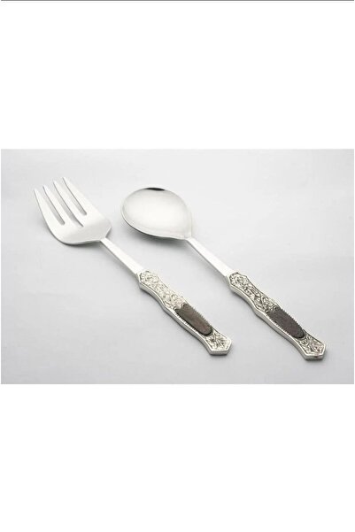 Mikasa Moor Gümüş 2'li Salata Servis Seti