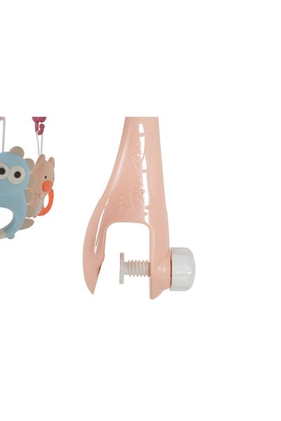 Moni Musical carousel with remote control and lights Penguin, Pink