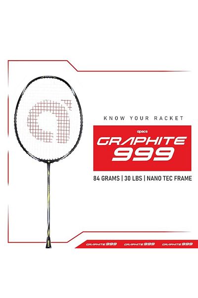 Apacs GRAPHITE 999 APACS HEAD HEAVY BALANCE BADMINTON RACKET (UNSTRUNG)