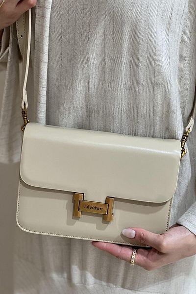 Levidor H Logo Locked Shoulder Crossbody Bag