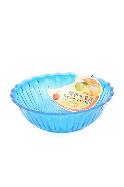 Other 1.3L Plastic Fruit Bowl - Blue