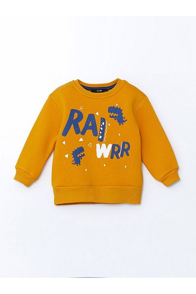 LC Waikiki Crew Neck Printed Boys' Sweatshirt