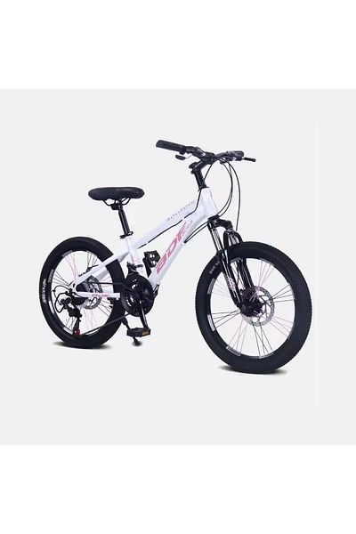 rexa 20 Inch Kids Mountain Bike, 24-Speed, Aluminum Frame, Disc Brakes, Gear Assist