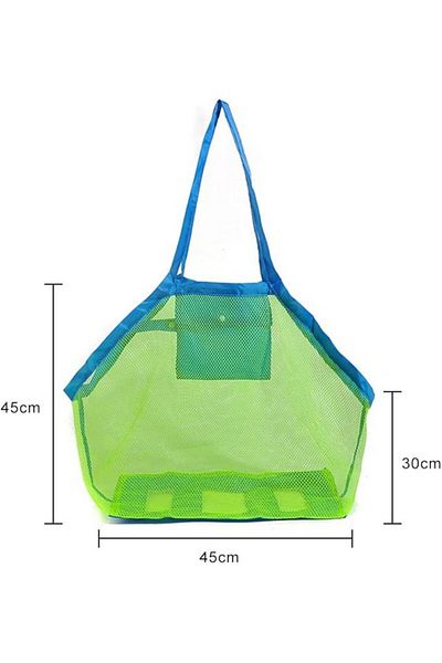 OEM Mesh bag for storage and beach ball toy, 45X45 cm
