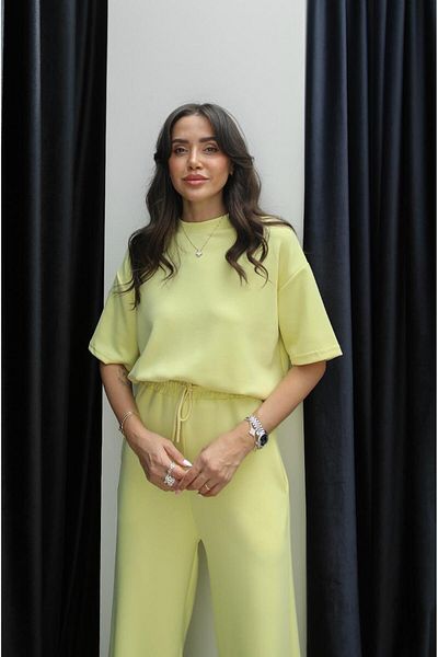 Havoş Yellow Darcy Modal Tracksuit Set