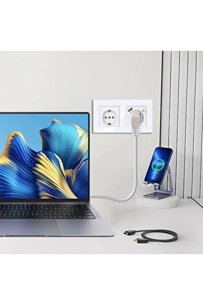 iUni Dvojitá zásuvka s rámečkem z tvrzeného skla, 2 porty USB-A, US2, 16A