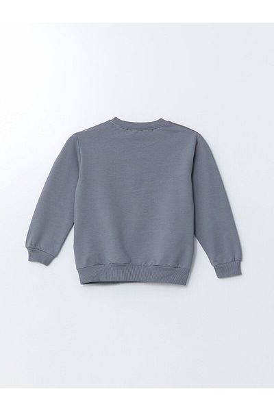 LC Waikiki Crew Neck Printed Baby Boy Sweatshirt