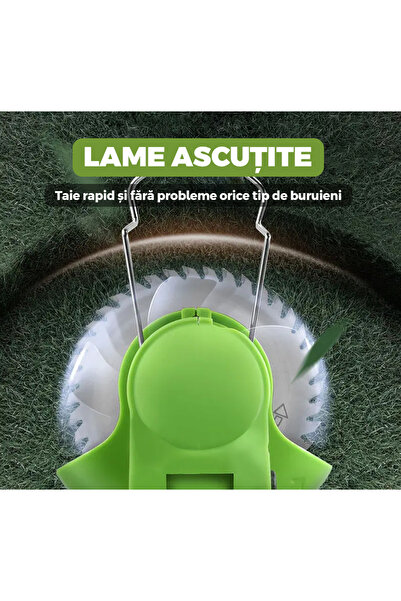 OEM Electric Brushcutter, 48V battery, telescopic stick, 3 types of cutting blades, 18000 RPM