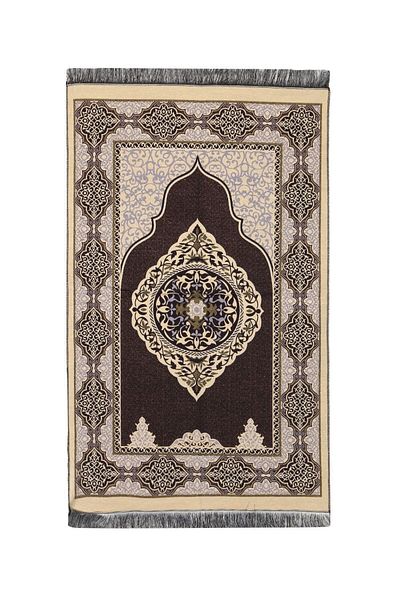 MANASEK Cotton Prayer Mat (Purple)