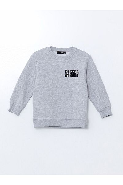 LC Waikiki Crew Neck Printed Boys' Sweatshirt