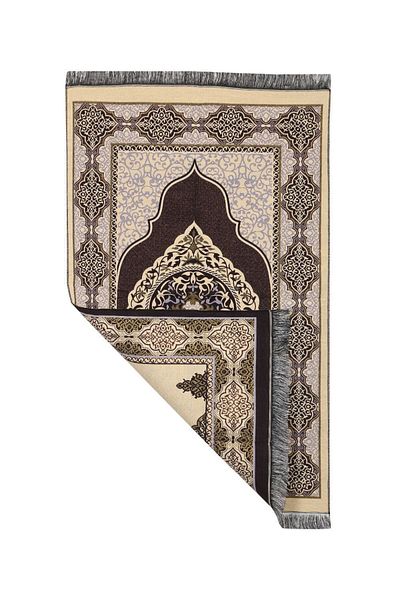 MANASEK Cotton Prayer Mat (Purple)