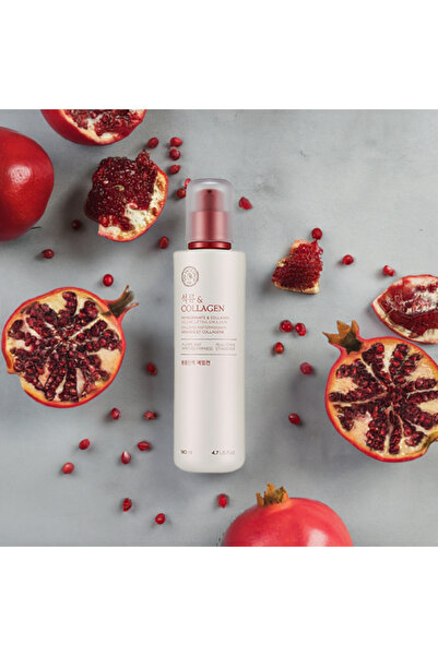 The Face Shop Volume Lifting Lotion Moisturizer || With Pomegranate and Collagen || For Skin Tightening and Plumping