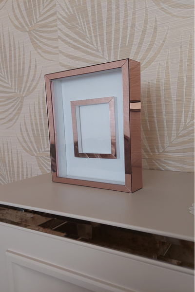 hobicehayaller Rama de memorie 25x35 cm cu sectiune foto! Noi cutii de trandafiri la modă! Design de flori de logodnă de promisiune!