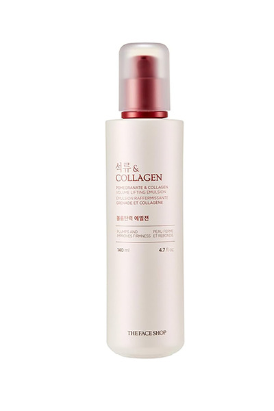 The Face Shop Volume Lifting Lotion Moisturizer || With Pomegranate and Collagen || For Skin Tightening and Plumping