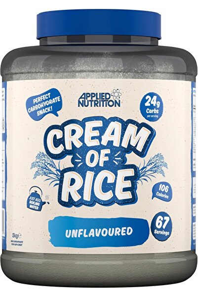 applied nutrition كريمة أرز، بدون نكهة، ٢ كجم | غنية بالكربوهيدرات | مصدر طاق...