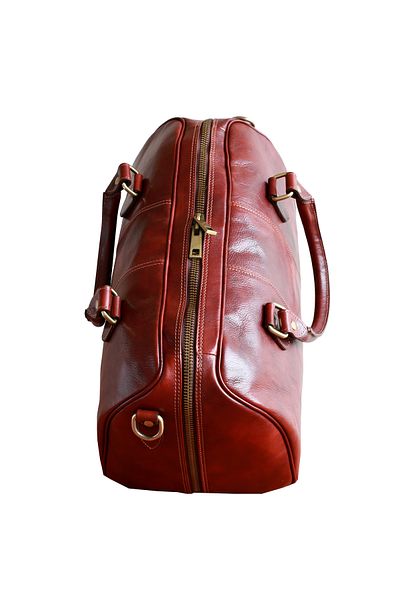 UTIL LAND FASHION Genuine leather travel bag, airplane carry-on luggage, GV113
