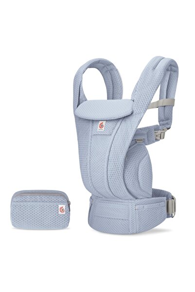 Ergobaby Omni Deluxe Mesh (serane blue) , 4 farklı taşıma pozisyonlu ergonomik kanguru , 0-4 yaş