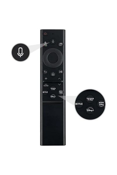 OEM Telecomanda pentru LED SAMSUNG 4K IR + Bluetooth modele 2022-2023 fara incarcare solara
