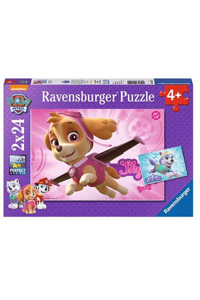 RAVENSBURGER Puzzle 2 X 24 Pieces Paw Patrol 91522