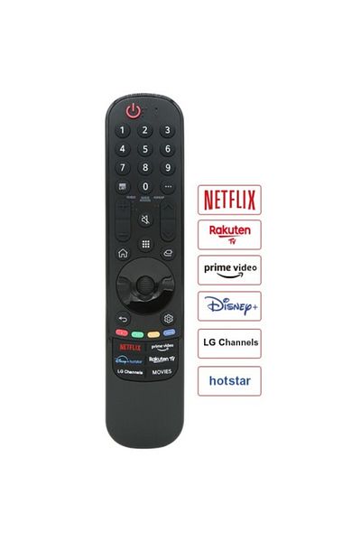 OEM Infrared remote control for LG LCD/LED with Netflix - Prime video-disnay-rokuten-lg-chanel