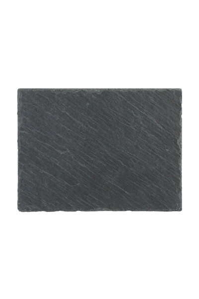 Secret de Gourmet Slate serving platter, 24 x 32 cm, for appetizer, main course or dessert