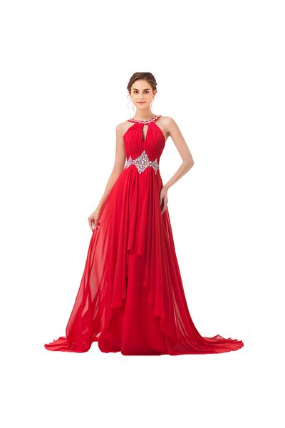 OEM Selene red occasion dress