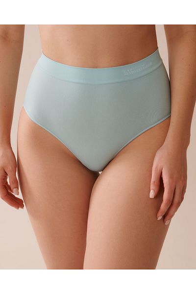 La Vie en Rose Seamless Fabric High Waist Bikini Panty