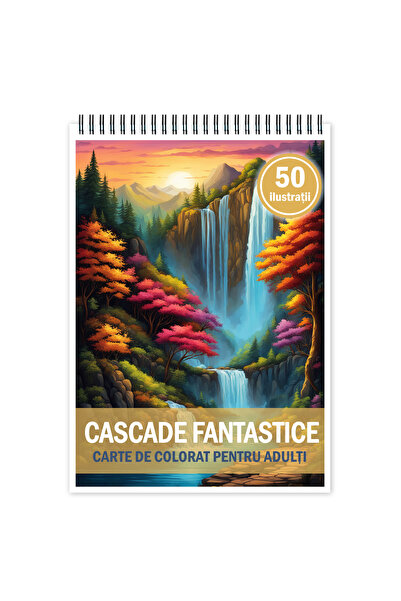 Legendary Gifts Carte de colorat pentru relaxare și antistres, 50 de ilustraț...