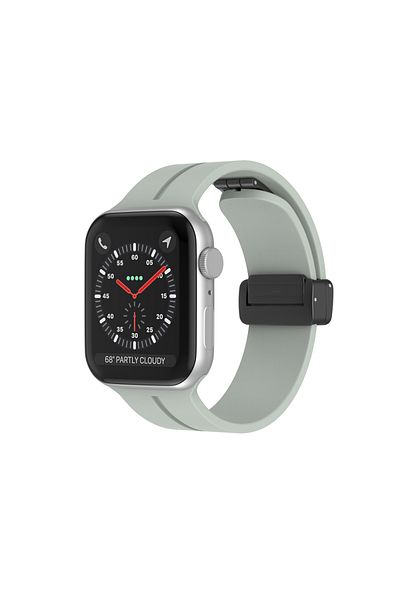 LUVLU Silicone Band Compatible with Apple Watch Series Ultra, Ultra 2, SE 2, 10/9/8/7/6/ - 42/44/45/49MM