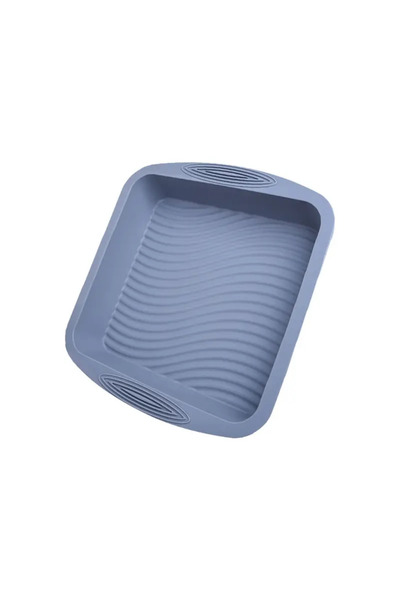 ABYZ Square Silicone Cake Pan Gray 25X26X6 cm