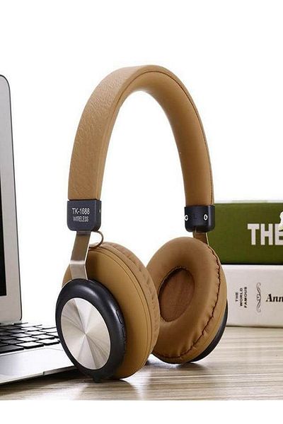 RED. Bluetooth headset