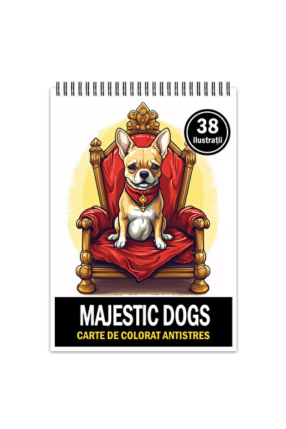 Legendary Gifts Carte de colorat pentru relaxare si antistres, 38 de ilustrat...