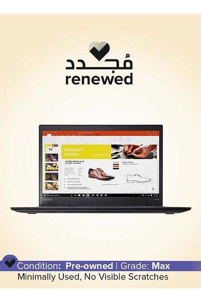 LENOVO Renewed - Thinkpad T470s (2017) Laptop With 14-Inch Display, Intel Core i5 Processor/7th Gen/8GB RAM