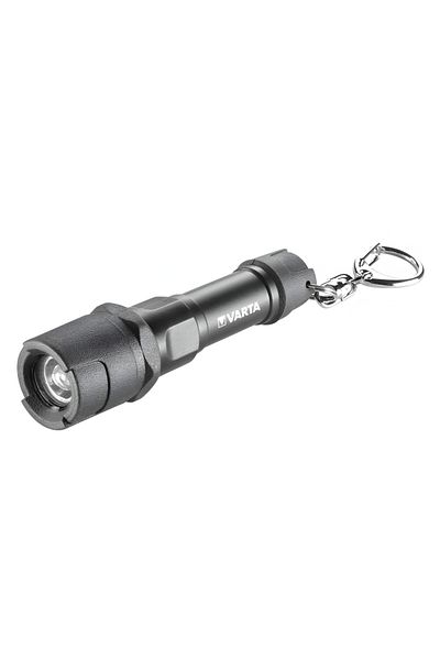 Varta Keychain Flashlight Led 5mm, Powerful Illumination, Ipx4 Water Resistance, Compact, 10m Range