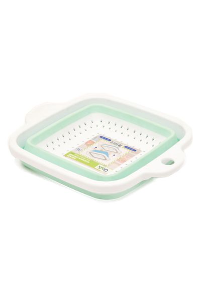 Generic مصفاة بلاستيك قابل للطي 22x12سم