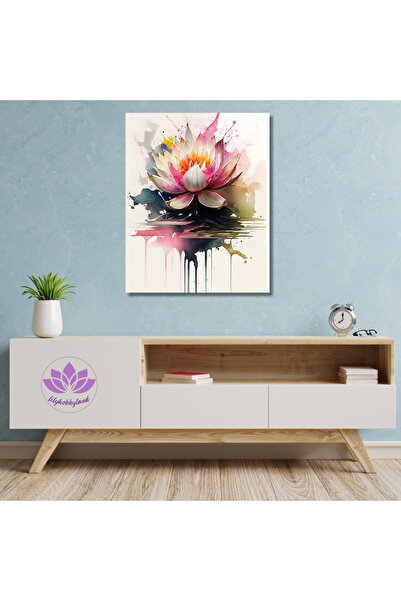 Genel Markalar Sayılarla Boyama Hobi Seti Renkli Baskılı (ÇERÇEVELİ) 40x50 Cm...