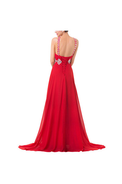 OEM Selene red occasion dress